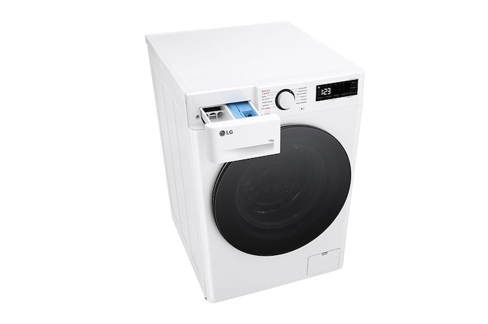 LG Parní pračka LG | 13 kg | A | 1400 ot./min | Direct Drive™ | AI DD™|Bílá, FSR5A34WG