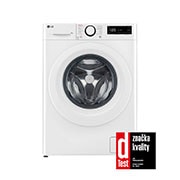 Pohled zepředu na 9kg Parní pračka Direct Drive™ AI DD™,Bílá . FSR5A94WH
