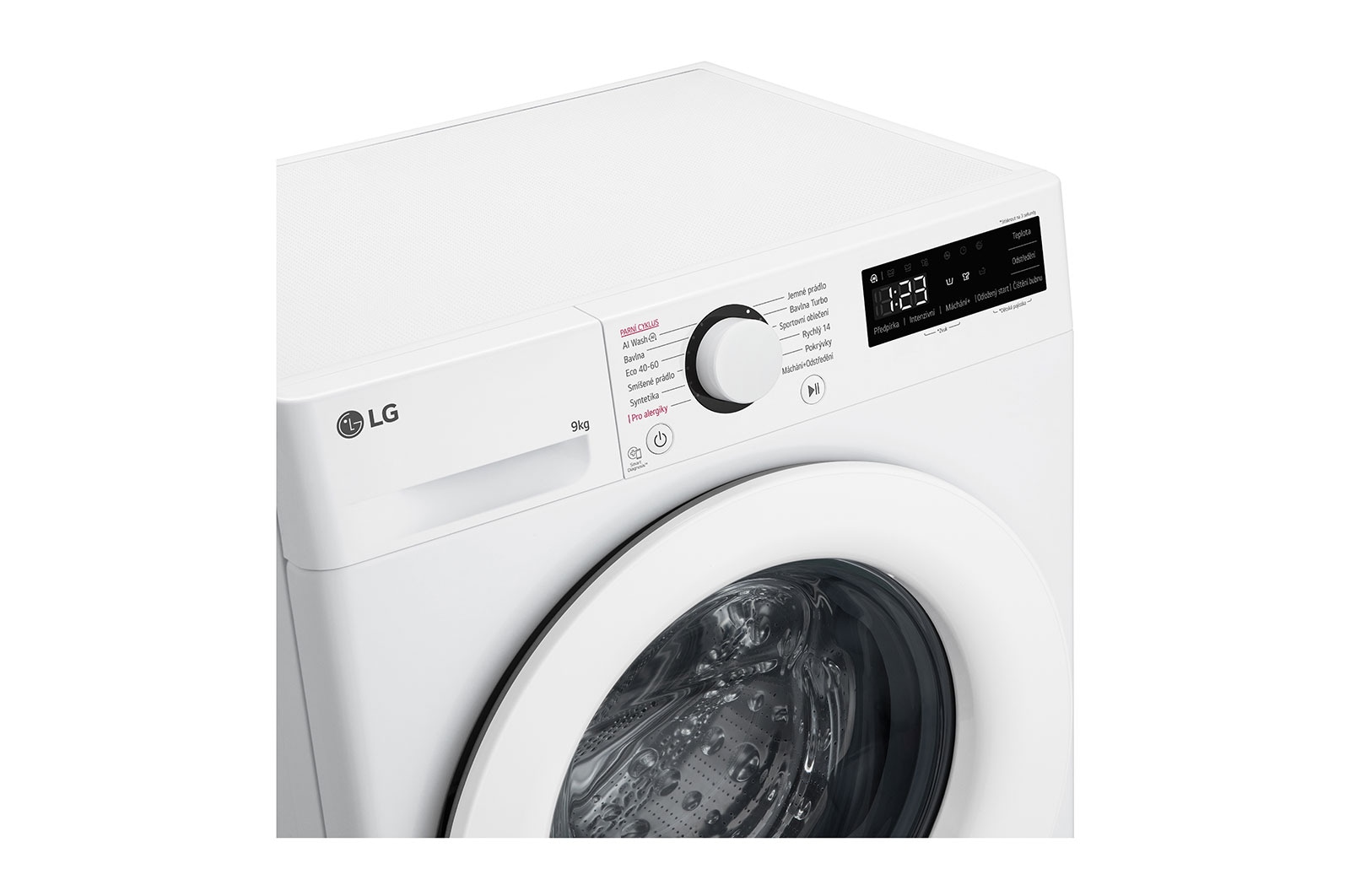 LG PRACÍ SET | LG Pračka FSR5A94WH+ Sušička RC81V5AV7N + Výsuvný mezikus ZDARMA, LAUNWDSN22