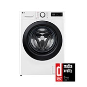 Pohled zepředu na 9kg Parní pračka Direct Drive™ AI DD™,Bílá - FSR5A94WL