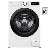 Parní pračka LG | 9 kg | A | 1400 ot./min | Direct Drive™ | AI DD™|Bílá