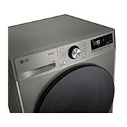 LG Parní pračka LG | 10 kg | A | 1400 ot./min | TurboWash™360° | ThinQ™|Stříbrná, FSR7A04PG