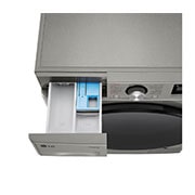 LG Parní pračka LG | 10 kg | A | 1400 ot./min | TurboWash™360° | ThinQ™|Stříbrná, FSR7A04PG