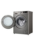 LG Parní pračka LG | 10 kg | A | 1400 ot./min | TurboWash™360° | ThinQ™|Stříbrná, FSR7A04PG