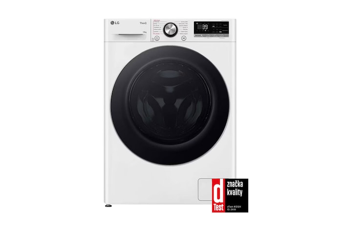 Pohled zepředu na pračku LG FSR7A04WC