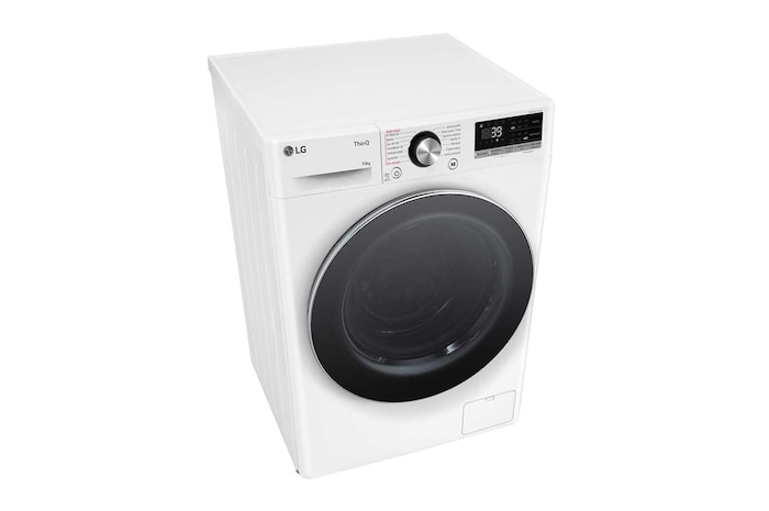 LG Parní pračka LG | 10 kg | A | 1400 ot./min | Direct Drive™ | AI DD™ |Bílá, FSR7A04WC