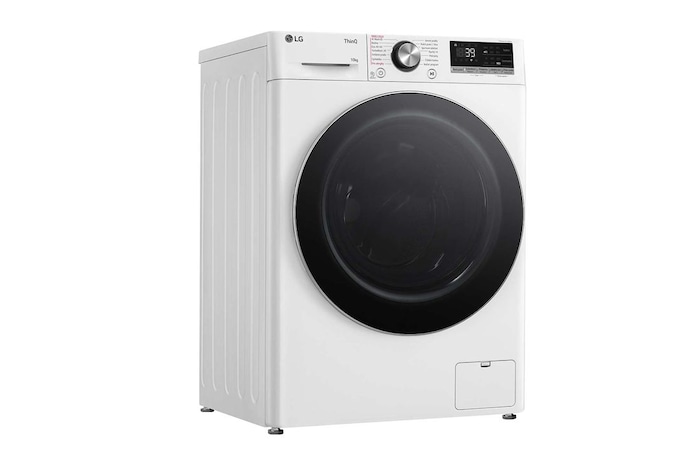 LG Parní pračka LG | 10 kg | A | 1400 ot./min | Direct Drive™ | AI DD™ |Bílá, FSR7A04WC