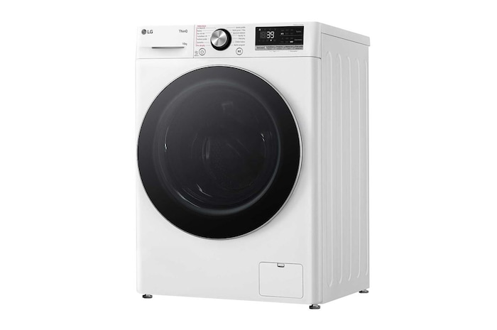 LG Parní pračka LG | 10 kg | A | 1400 ot./min | Direct Drive™ | AI DD™ |Bílá, FSR7A04WC