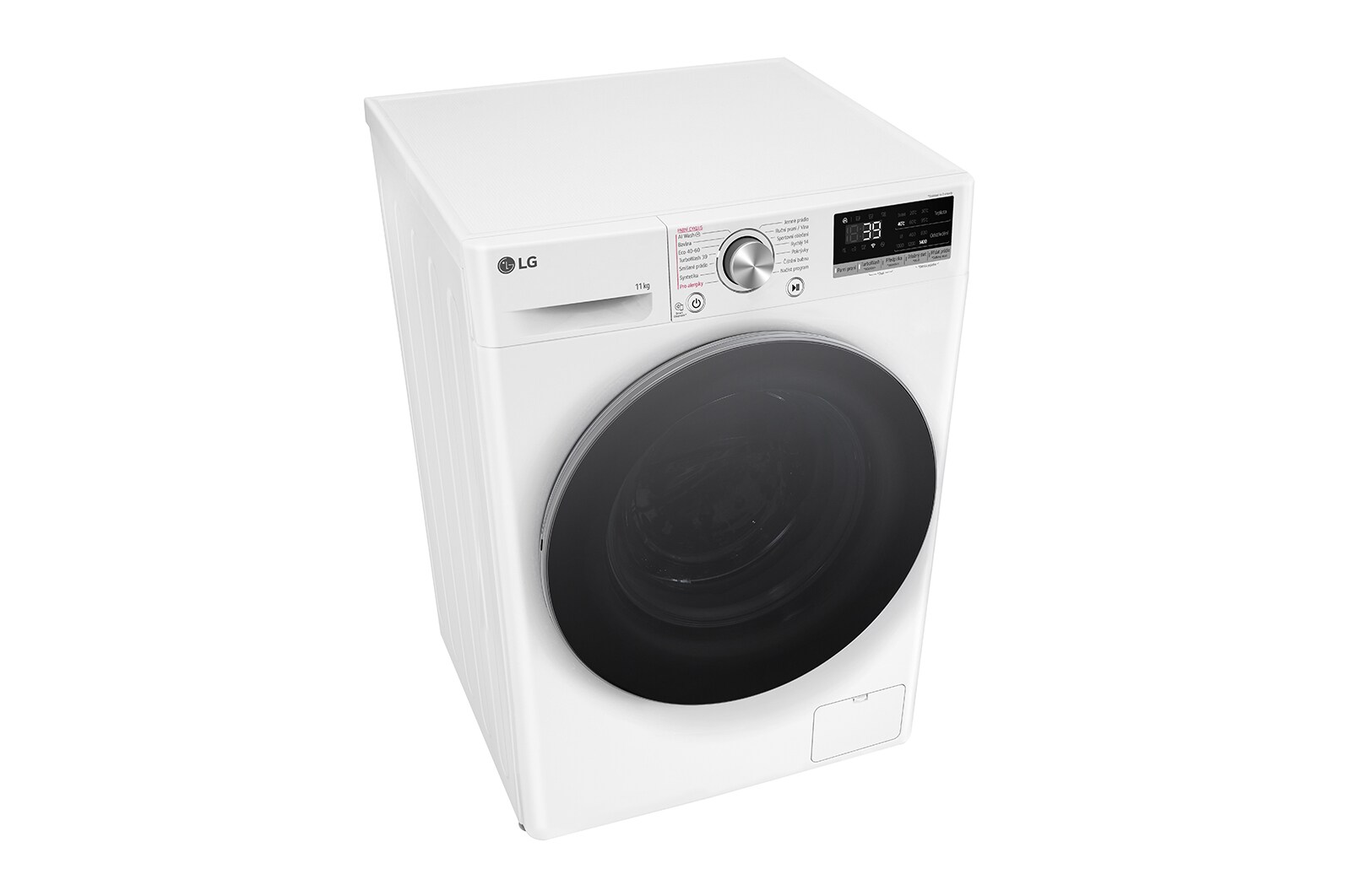 LG Parní pračka LG | 11 kg | A | 1400 ot./min | Direct Drive™ | AI DD™ |Bílá, FSR7A14WS
