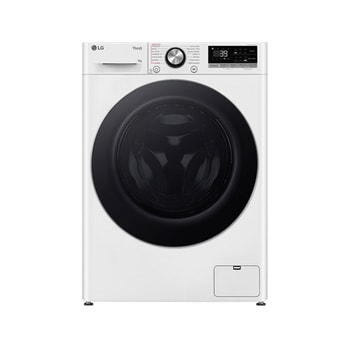 Pohled zepředu na 9kg Parní pračka TurboWash™360° ThinQ™,Bílá -FSR7A94WC