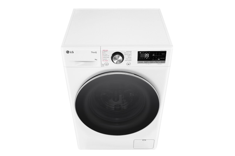 LG Parní pračka LG | 9 kg | A | 1400 ot./min | TurboWash™360° | ThinQ™|Bílá, FSR7A94WC