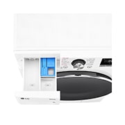 LG Parní pračka LG | 9 kg | A | 1400 ot./min | TurboWash™360° | ThinQ™|Bílá, FSR7A94WC