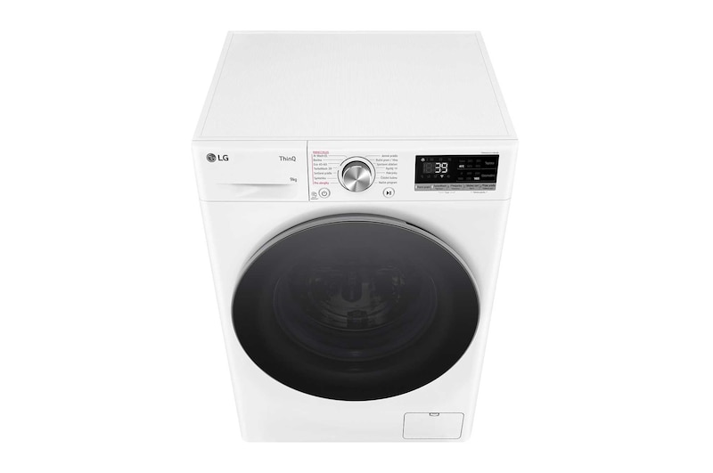 LG 9 kg parní pračka LG | A | 1400 ot./min | Direct Drive™ | AI DD™ | TurboWash™360°, FSR7A94WS