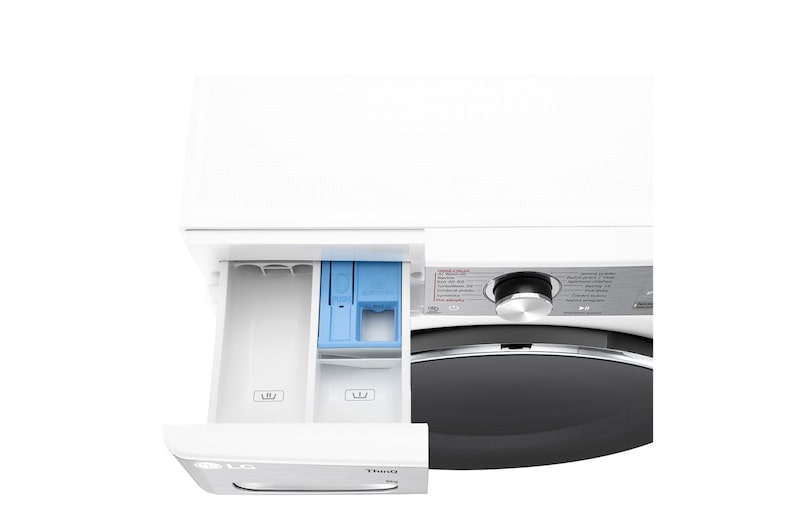 LG Parní pračka LG | 9 kg | A | 1400 ot./min | Direct Drive™ | AI DD™ |Bílá, FSR9A94WC