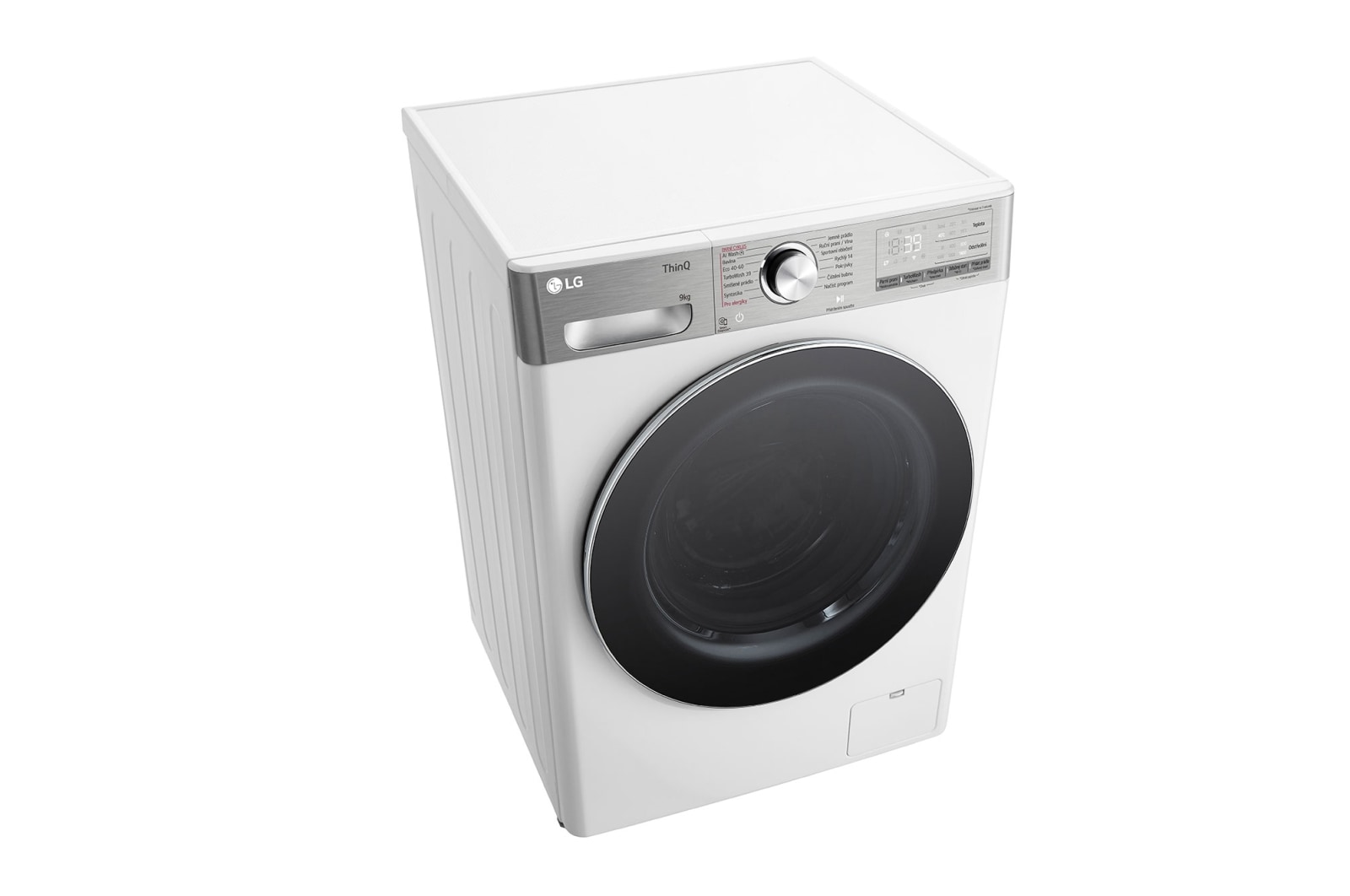 LG Parní pračka LG | 9 kg | A | 1400 ot./min | Direct Drive™ | AI DD™ |Bílá, FSR9A94WC