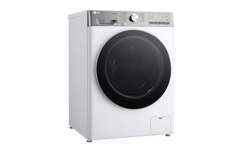 LG Parní pračka LG | 9 kg | A | 1400 ot./min | Direct Drive™ | AI DD™ |Bílá, FSR9A94WC