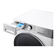 LG Parní pračka LG | 9 kg | A | 1400 ot./min | Direct Drive™ | AI DD™ |Bílá, FSR9A94WC