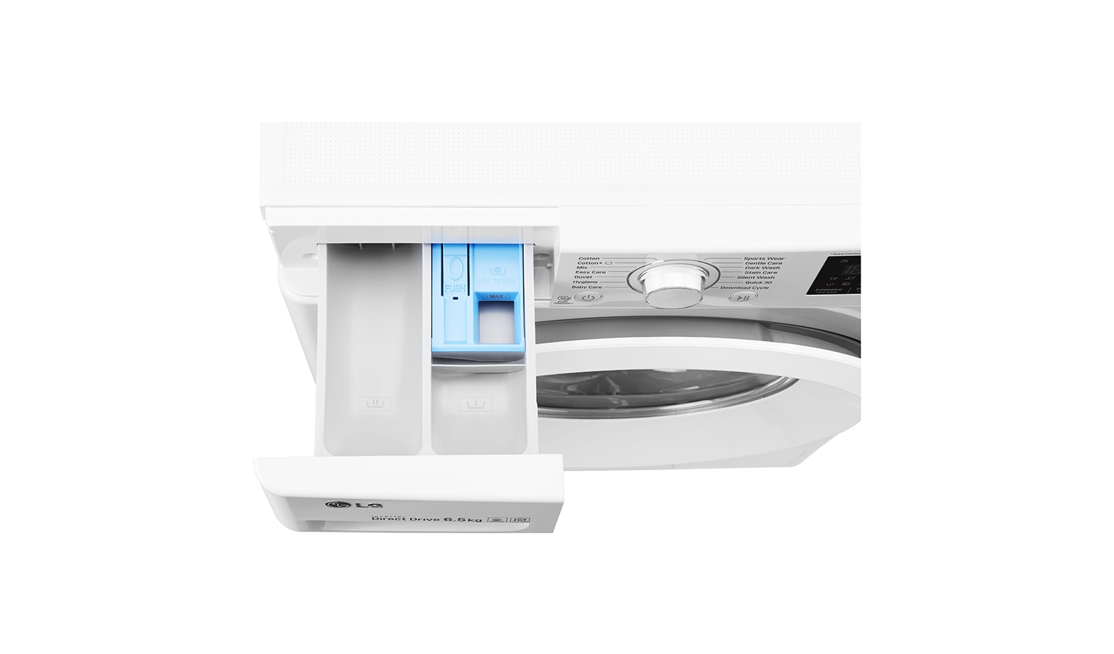 LG 6,5 kg slim pračka, 1000 ot./min, A+++ (v rozsahu A+++ až D), 6 Motion DD, 14 programů, FW60J5WN3