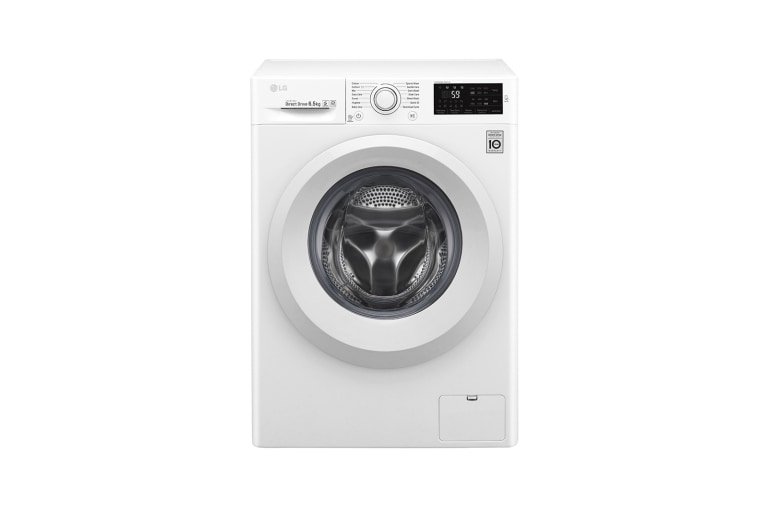 Čelní pohled na 6,5 kg slim pračka, 1000 ot./min, A&#43;&#43;&#43; (v rozsahu A&#43;&#43;&#43; až D), 6 Motion DD, 14 programů FW60J5WN3