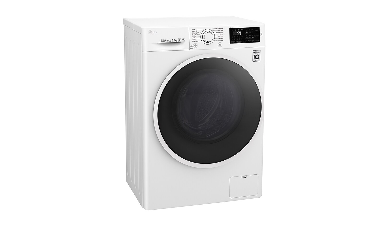 LG 6,5 kg slim pračka, 1000 ot./min, A+++ (v rozsahu A+++ až D), 6 Motion DD, 14 programů, FW60J6WN0
