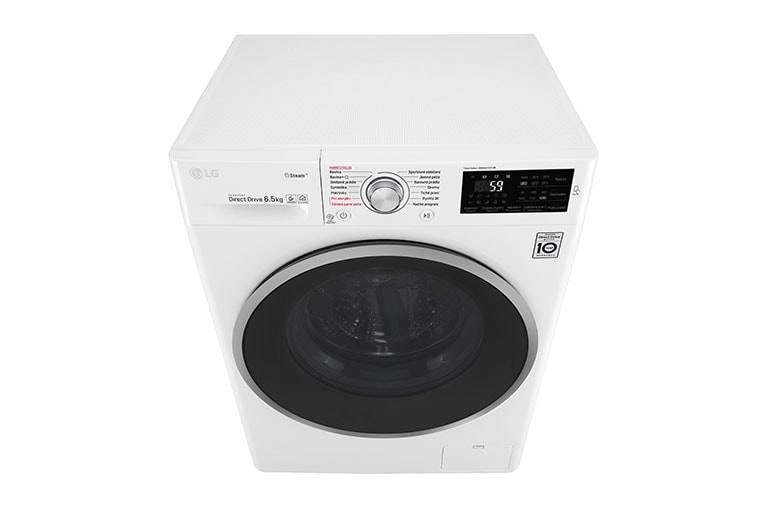 LG 6,5 kg slim parní pračka, 1200 ot./min, 6 Motion DD, Steam™ - parní praní, 14 programů, FW62J6WY1