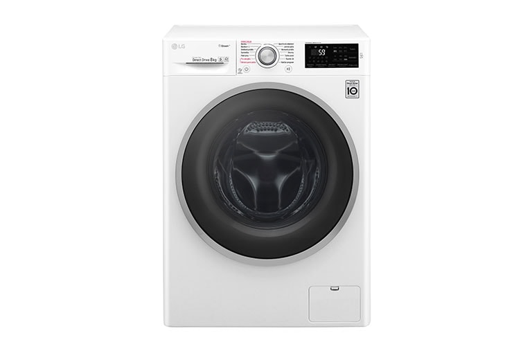 Čelní pohled na 8 kg parní pračka, 1200 ot./min, 6 Motion DD, Steam™ - parní praní, 14 programů FW82J6TY1