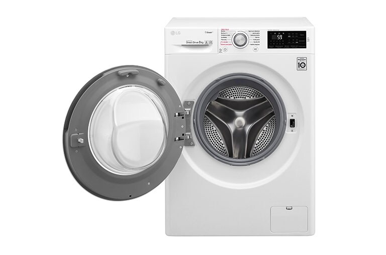 LG 8 kg parní pračka, 1200 ot./min, 6 Motion DD, Steam™ - parní praní, 14 programů, FW82J6TY1