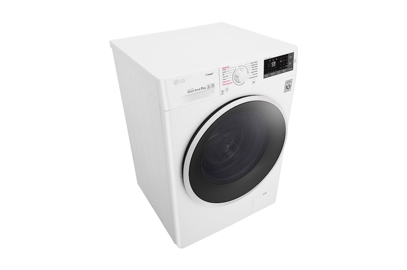 LG 8 kg parní pračka, 1400 ot./min, A+++ (v rozsahu A+++ až D), 6 Motion DD, Direct Drive™, Steam™ - parní praní, ThinQ™, Přidat prádlo, 14 programů, FW84J6TY0