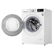 LG 8 kg parní pračka, Direct Drive™ motor, optimální volba pracích pohybů, parní praní Steam™, TurboWash™, ThinQ+WiFi, FW8V5TW14
