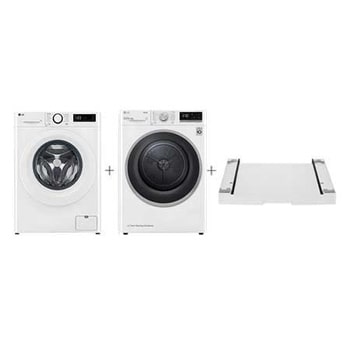 PRACÍ SET | LG Pračka FSR5A94WH+ Sušička RC81V5AV7N|Doprava zdarma|LG Česká Republika