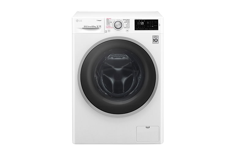 Čelní pohled na 6,5 kg slim parní pračka, 1000 ot./min, A&#43;&#43;&#43; (v rozsahu A&#43;&#43;&#43; až D), 6 Motion DD, Steam™ - parní praní, Přidat prádlo, 14 programů WD60J6WY1W