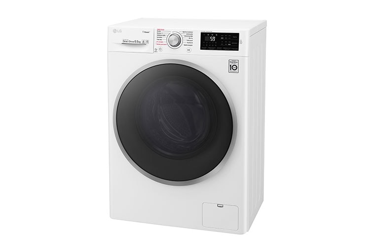 LG 6,5 kg slim parní pračka, 1000 ot./min, A+++ (v rozsahu A+++ až D), 6 Motion DD, Steam™ - parní praní, Přidat prádlo, 14 programů, WD60J6WY1W