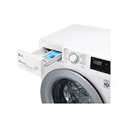 LG 7 kg slim parní pračka LG | D | 1200 ot./min | Direct Drive™ | AI DD™, WD72V3HY4W