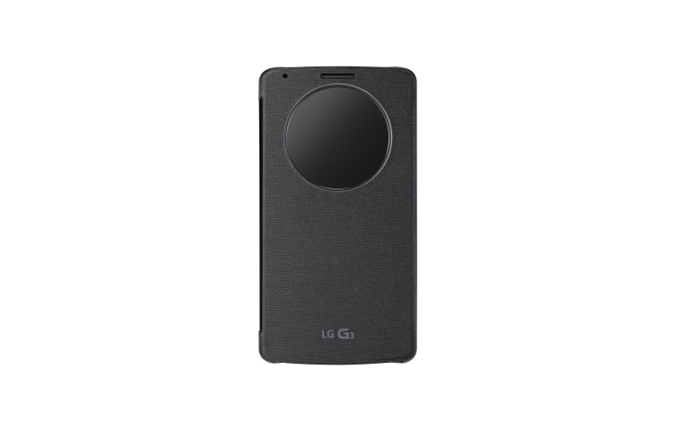 Čelní pohled na QuickCircle™ pouzdro pro LG G3 CCF-345G