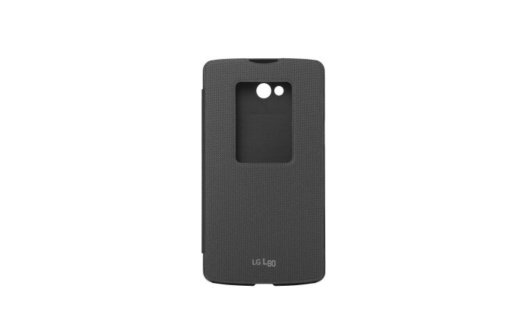 Čelní pohled na Pouzdro QUICKWINDOW™ pro LG L80 CCF-510
