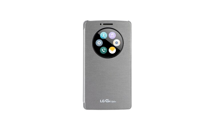 Čelní pohled na QuickCircle™ pouzdro pro LG G4 Stylus CFV-120