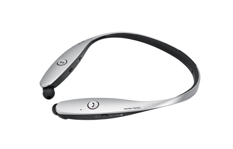 LG Headset LG Tone Infinim™ - Bluetooth 3.0, zvuk Hraman/Kardon, aptX®, VoLTE/HD Voice, poslech až 14 hod., HBS-900