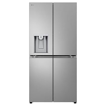 Pohled zepředu na multi-door chladničku LG GML860PYFE