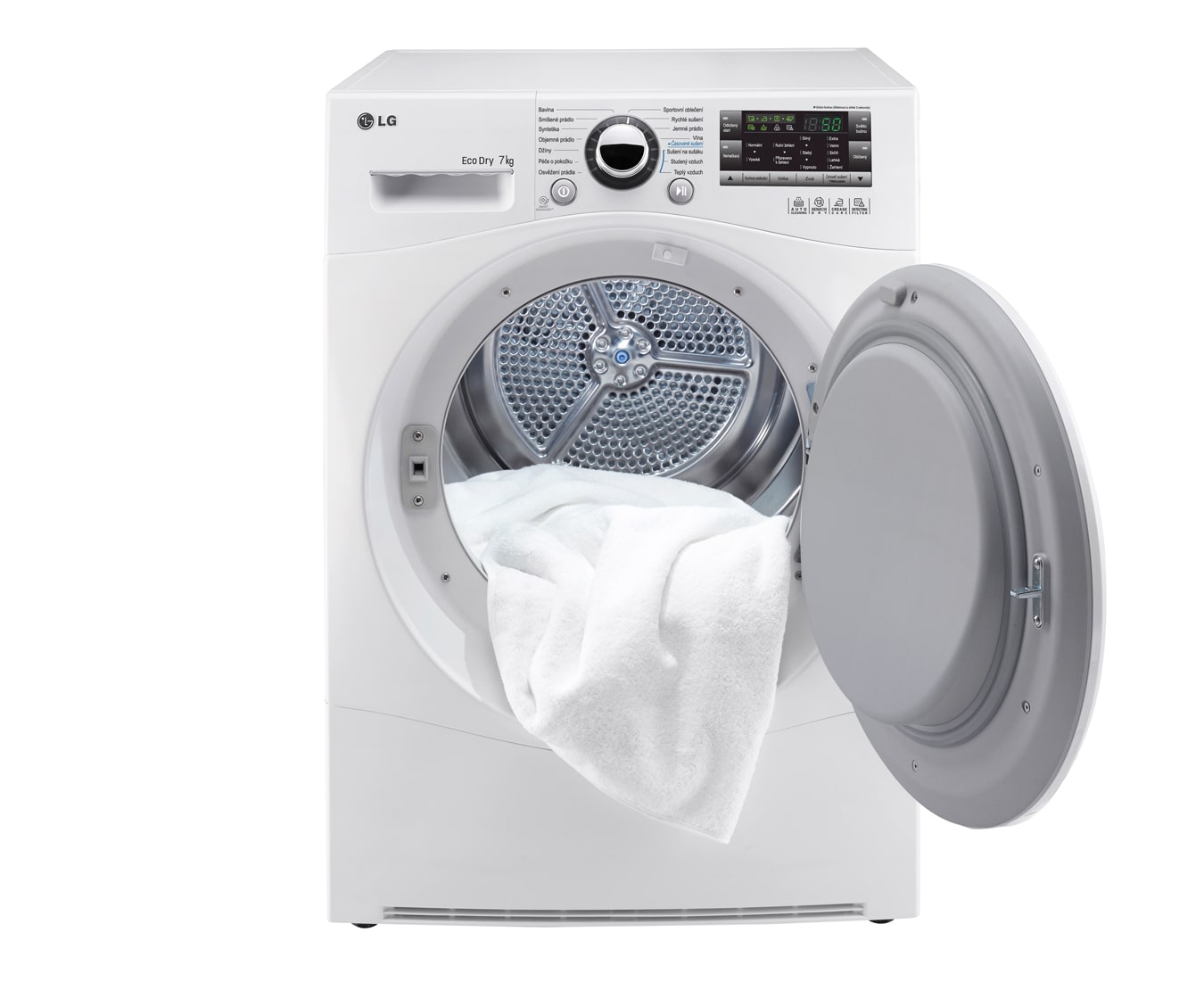 LG BUBNOVÁ SUŠIČKA NA 7 KG PRÁDLA S TECHNOLOGIÍ TEPELNÉHO ČERPADLA, RC7055AH6M