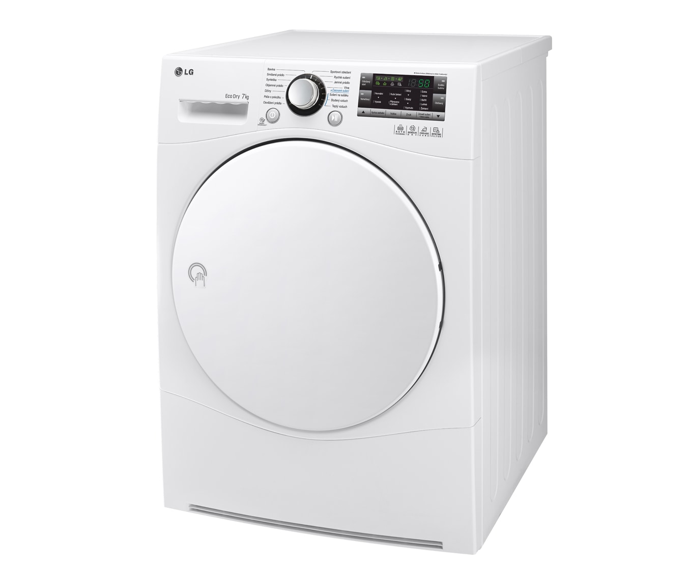 LG BUBNOVÁ SUŠIČKA NA 7 KG PRÁDLA S TECHNOLOGIÍ TEPELNÉHO ČERPADLA, RC7055AH6M
