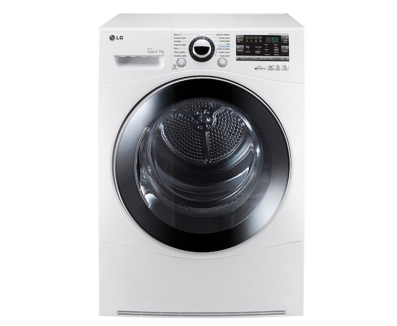LG EKOLOGICKÁ SUŠIČKA NA 7 KG PRÁDLA S TECHNOLOGIÍ TEPELNÉHO ČERPADLA, RC7055AP3Z