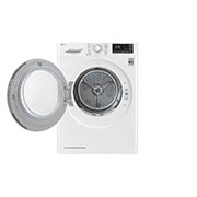 LG 8 kg sušička, A+++ -10%, 14 programů, 13 přídavných možností, 3 možnosti sušení, ThinQ™ + WiFi připojení, RC81U2AV4W