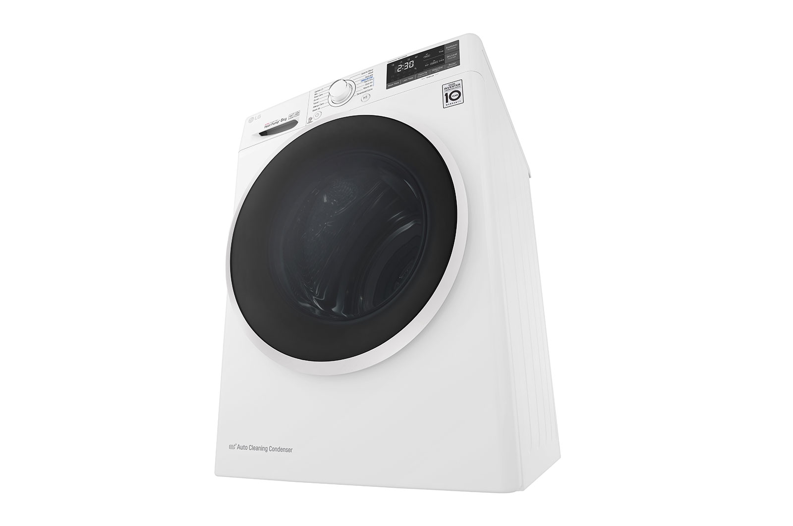LG 8 kg sušička, A+++ -10%, 14 programů, 13 přídavných možností, 3 možnosti sušení, ThinQ™ + WiFi připojení, RC81U2AV4W