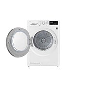 LG 8 kg hybridní sušička s tepelným čerpadlem, A+++ (v rozsahu A+++ až D), invertorový motor, Eco Hybrid™ - hybridní sušení, automatické čištění kondenzátoru, ThinQ™ + WiFi, Program Pro alergiky, RC80EU2AV4D