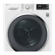 LG 8 kg sušička, A+++ (v rozsahu A+++ až D), 14 programů, 13 přídavných možností, 3 možnosti sušení, ThinQ™ + WiFi připojení, RC81U2AV2W