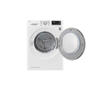 LG 8 kg sušička, A+++ (v rozsahu A+++ až D), 14 programů, 13 přídavných možností, 3 možnosti sušení, ThinQ™ + WiFi připojení, RC81U2AV2W