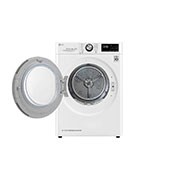LG 8 kg hybridní sušička s tepelným čerpadlem, A+++ (v rozsahu A+++ až D), invertorový motor, Eco Hybrid™ - hybridní sušení, automatické čištění kondenzátoru, ThinQ™ + WiFi, Program Pro alergiky, RC81V9AV2Q