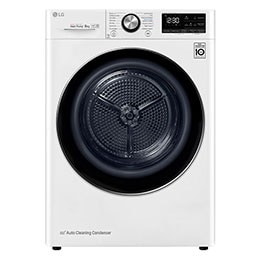 Sušička LG | 8 kg | Režim Energie / Čas |  automatické čištění kondenzátoru | Wi-Fi |Bílá