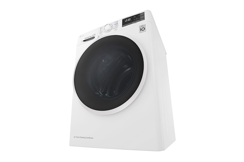 LG 8 kg sušička, A+++ (v rozsahu A+++ až D), 14 programů, 13 přídavných možností, 3 možnosti sušení, ThinQ™ + WiFi připojení, RC82EU2AV4W