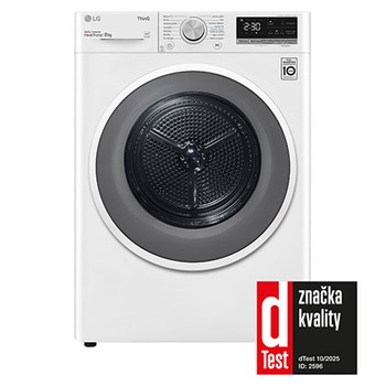 Pohled zepředu na LG RC8TV9AVHN